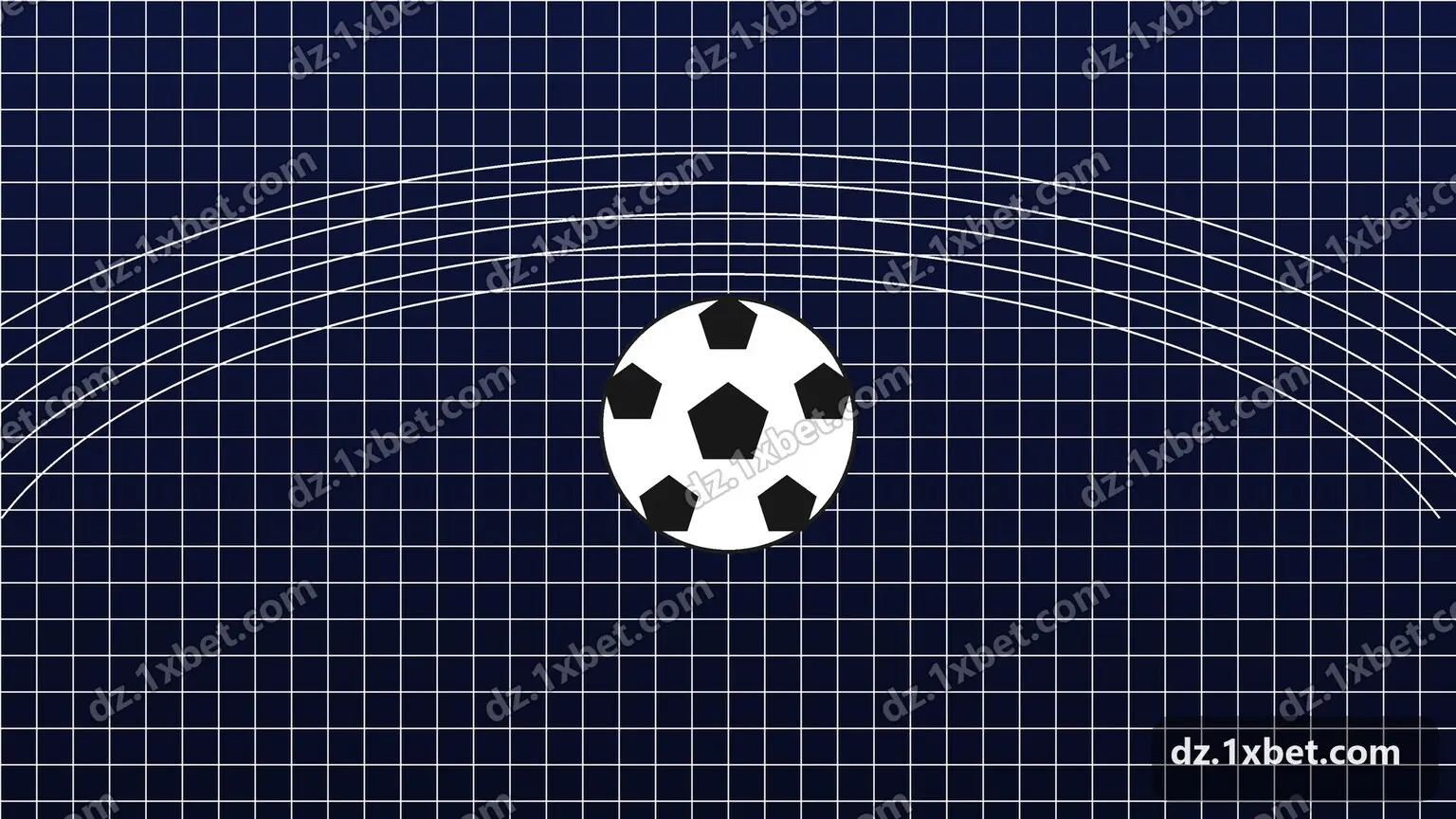 Ballon au fond des filets d'un but de football