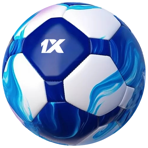 Blue and white football on a light background — Germany. Bundesliga 2026