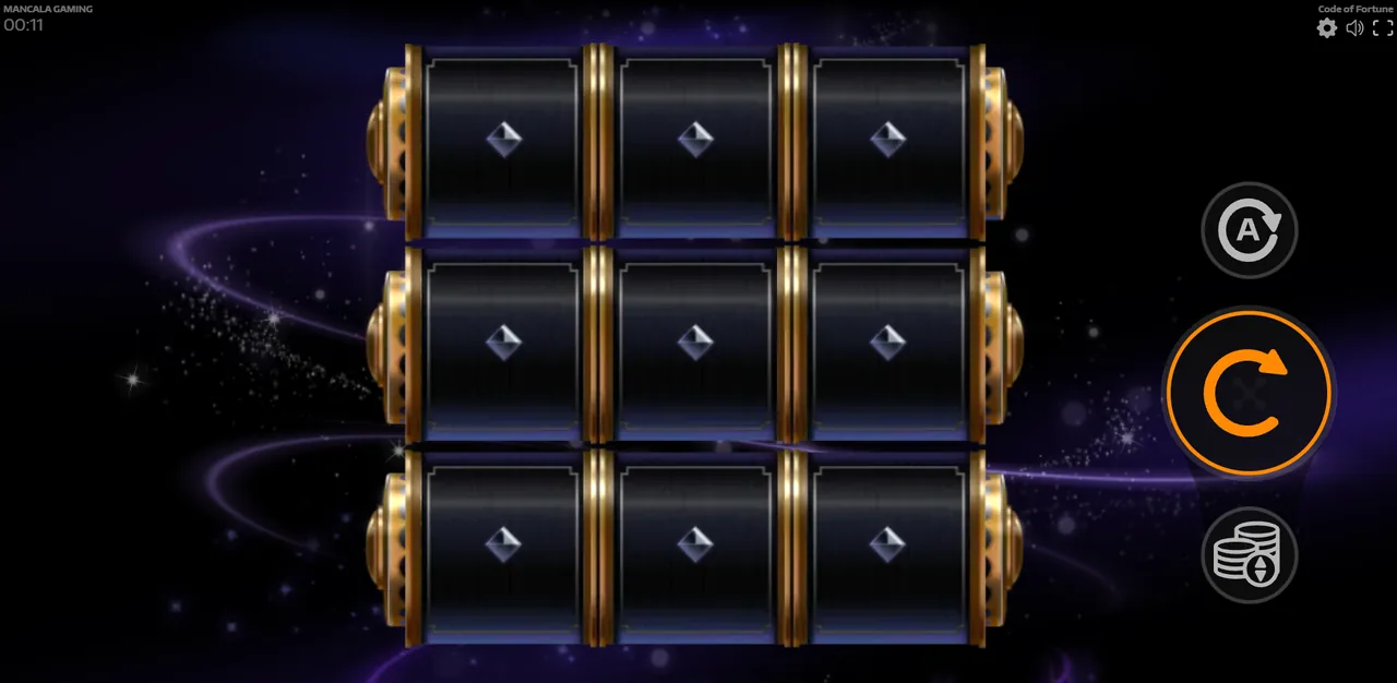 Code of Fortune - reels after a spin