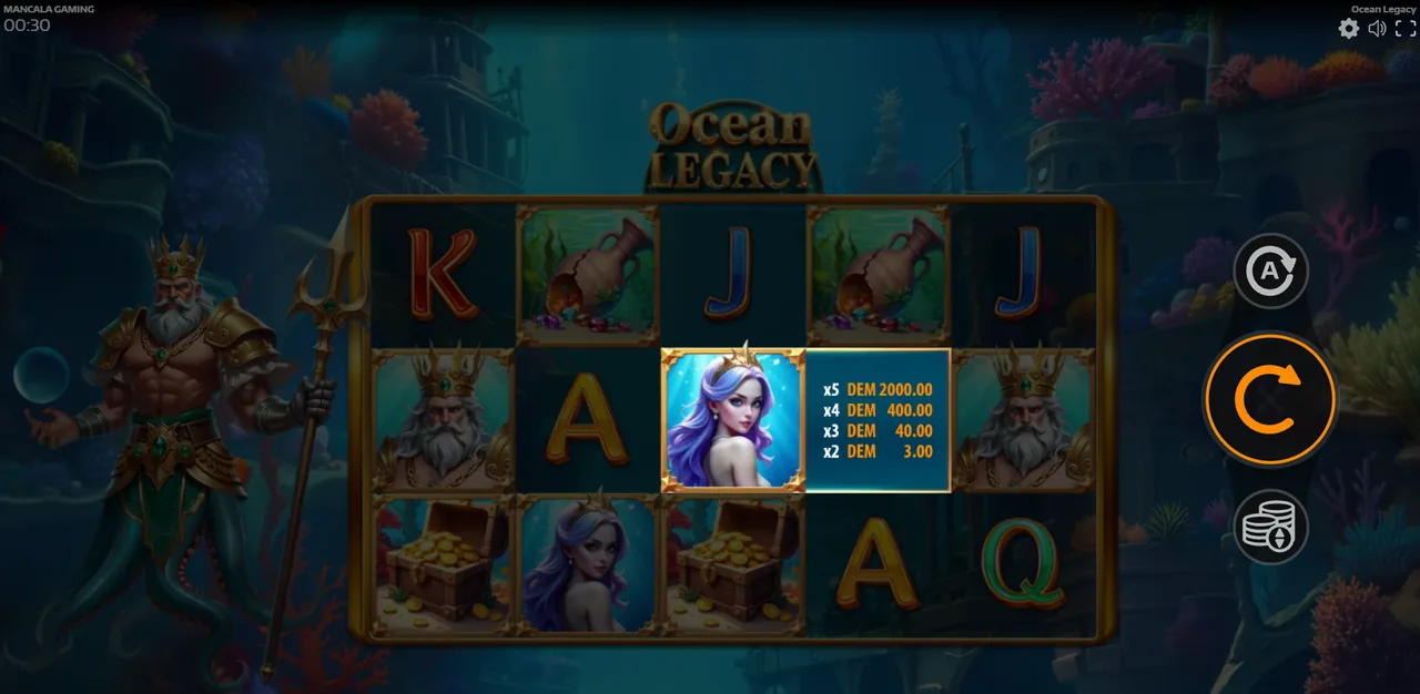 Ocean Legacy - game screen