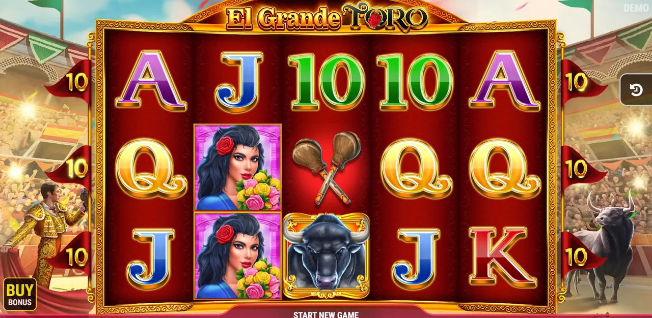 El Grande Toro - game screen