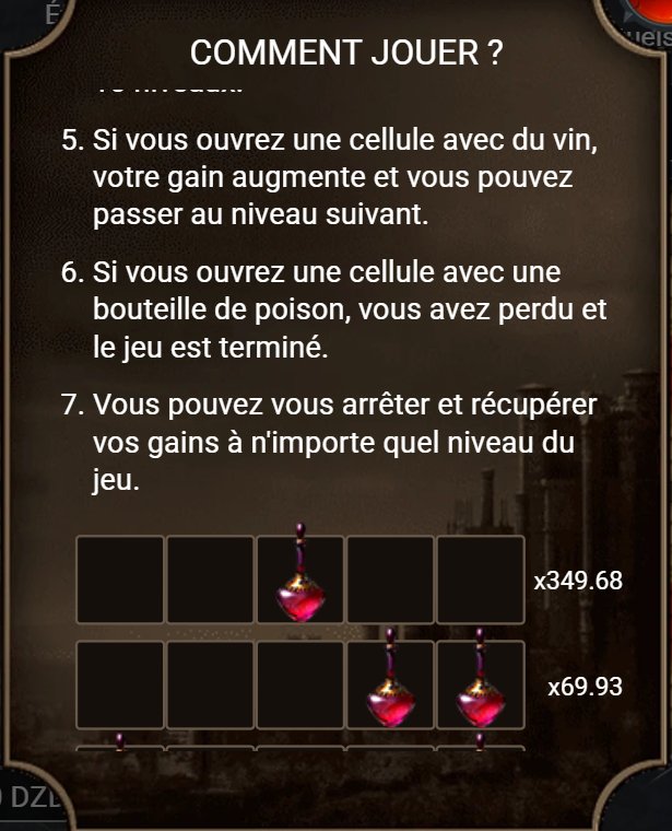 Witch: How to play window, wine or poison, stop at any level and coefficients x349.68 and x69.93