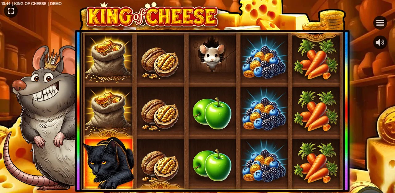 King Of Cheese - game screen