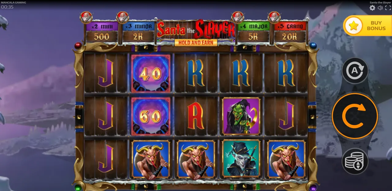 Santa the Slayer - game screen