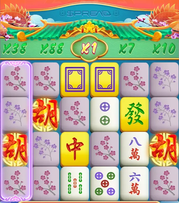 Mahjong Ways 3+ - game screen