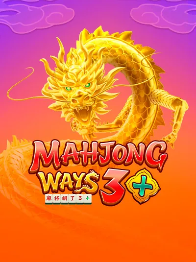 Mahjong Ways 3+ - game poster