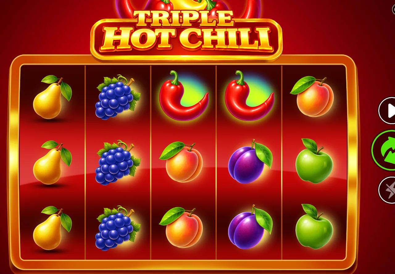 Triple Hot Chili - rouleaux après un tour