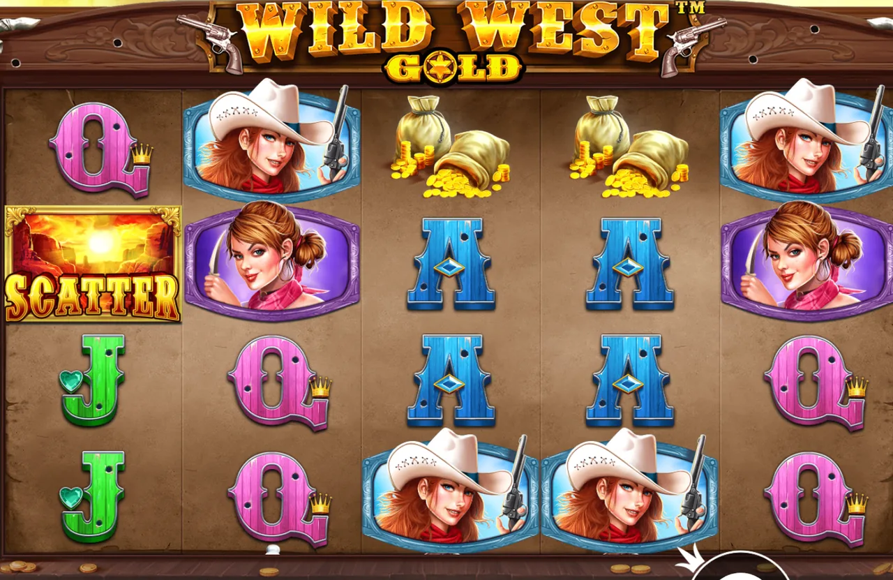 Wild West Gold™ - game screen