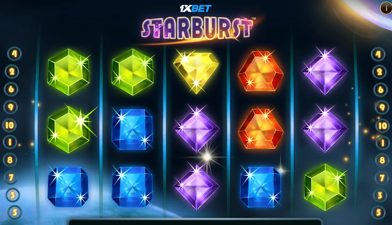 1xbet Starburstâ„¢ - another spin on the grid
