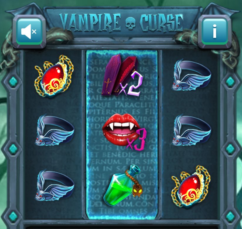 Vampire Curse sur 1xBet
