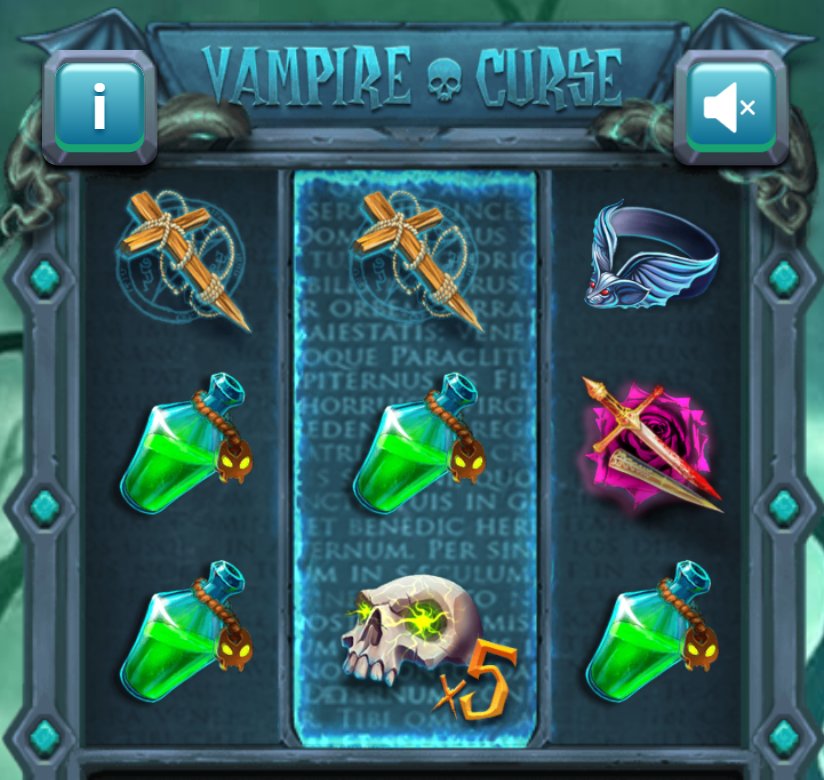 لعبة Vampire Curse على 1xBet
